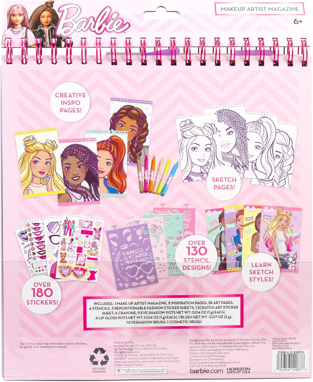 Hair & Makeup Activity Magazine