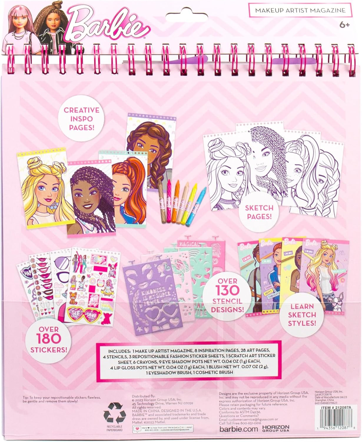 Hair & Makeup Activity Magazine