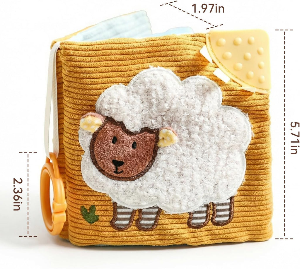 Soft Baby Sensory Book